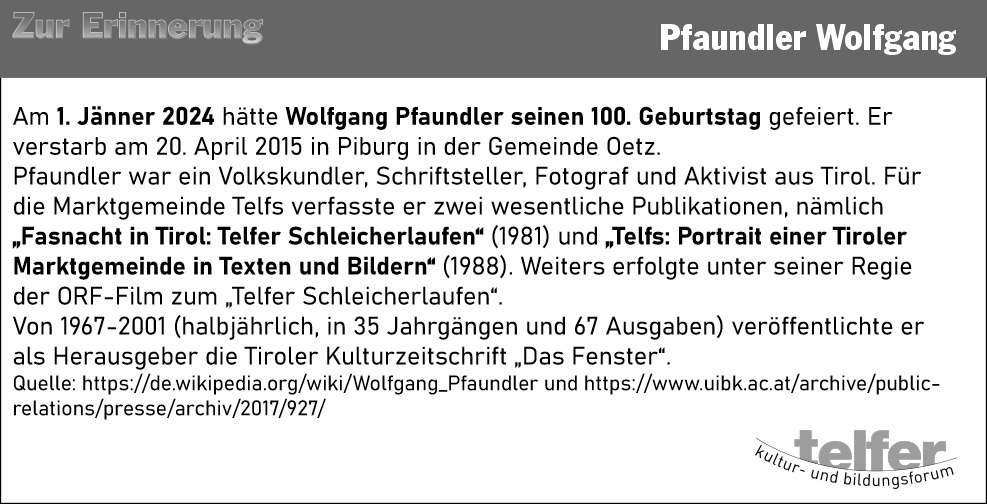 PfaundlerWolfgang